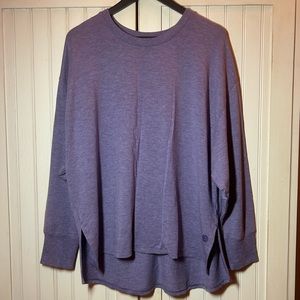 LL Bean SoftFlex Crewneck Dolman Sleeve Pullover Sz XL NWOT
